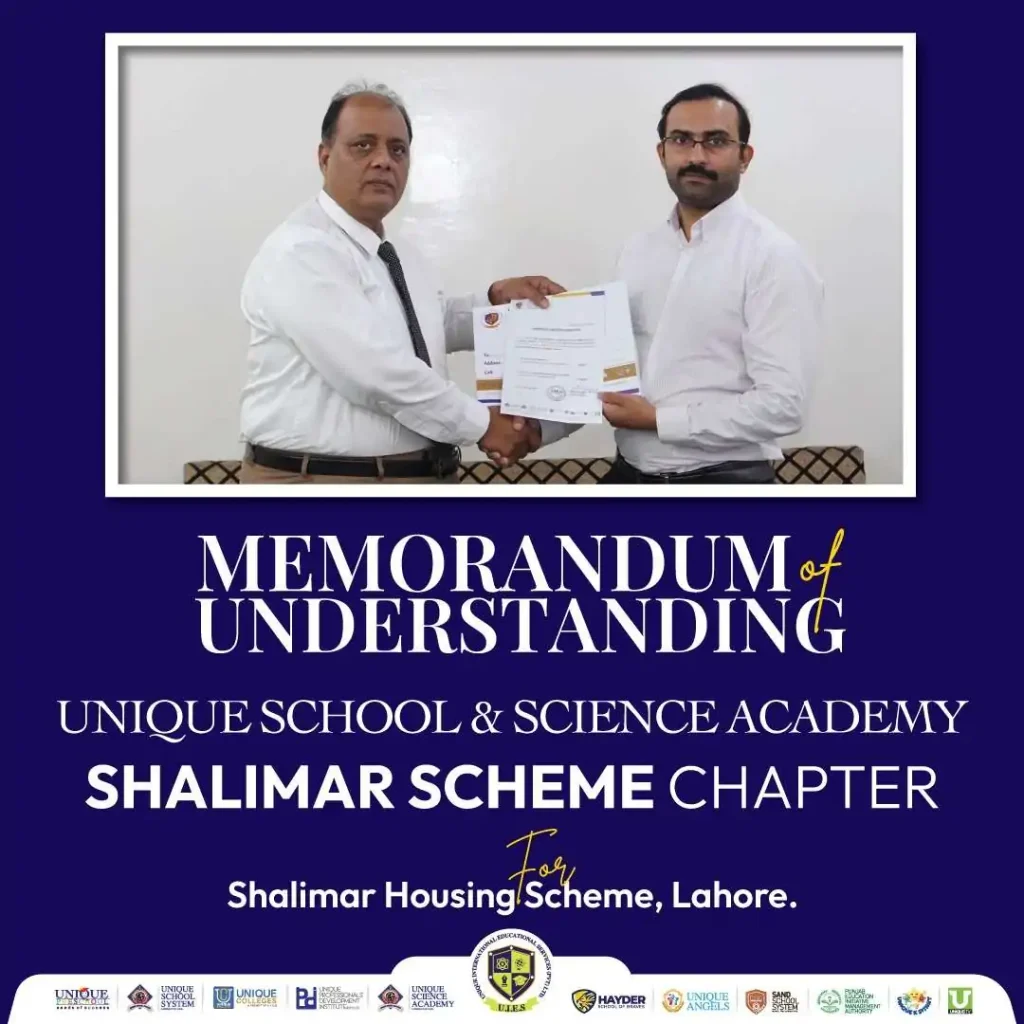 Shalimar Scheme Chapter (MOUs)
